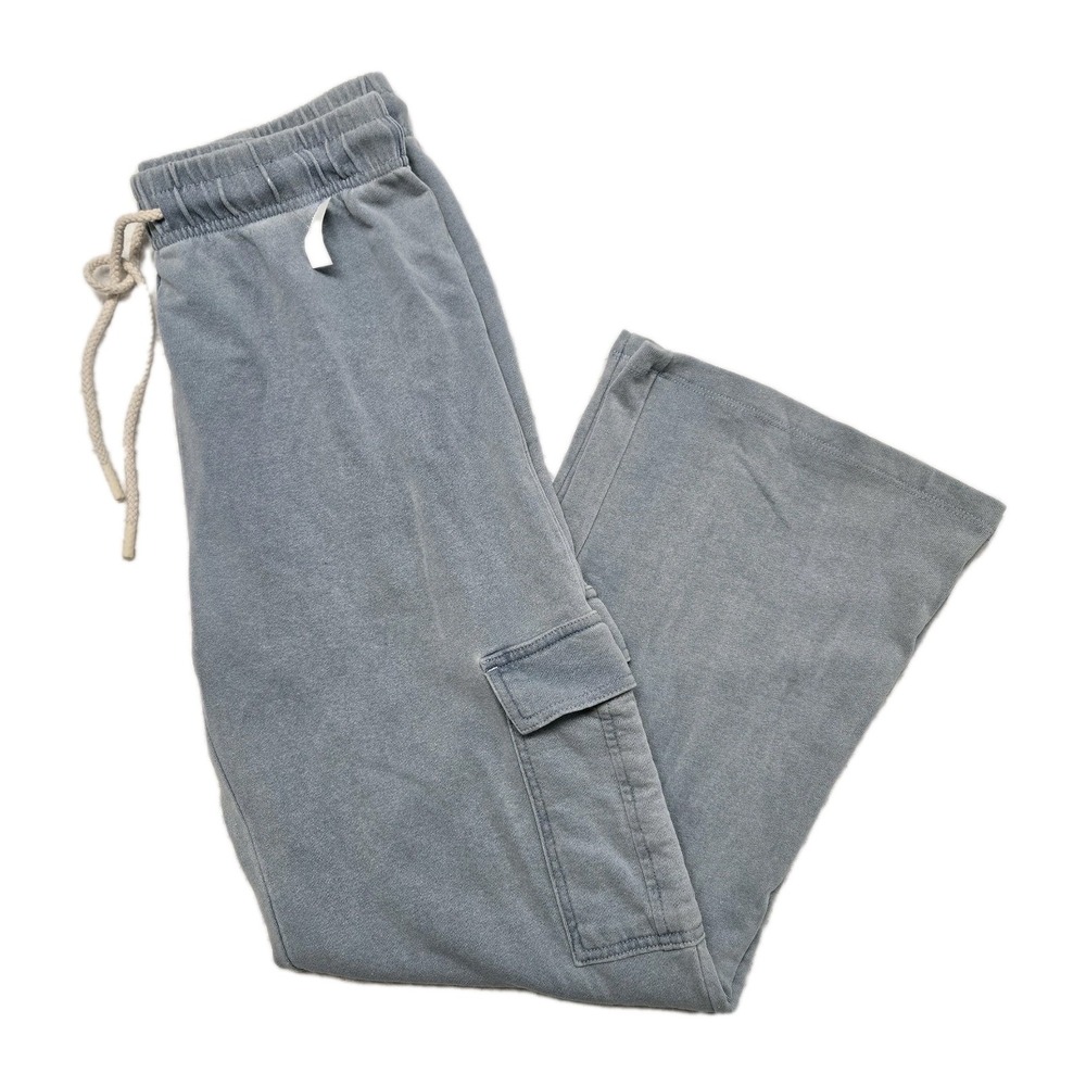 Industry Republic Womens Wide Leg‎ Cargo Comfy Lounge Sweatpants NWT Med Pockets